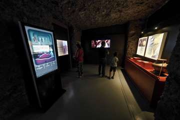 El Centro de Interpretación de Risco Caído, preparado para recibir a visitantes (Foto TA)